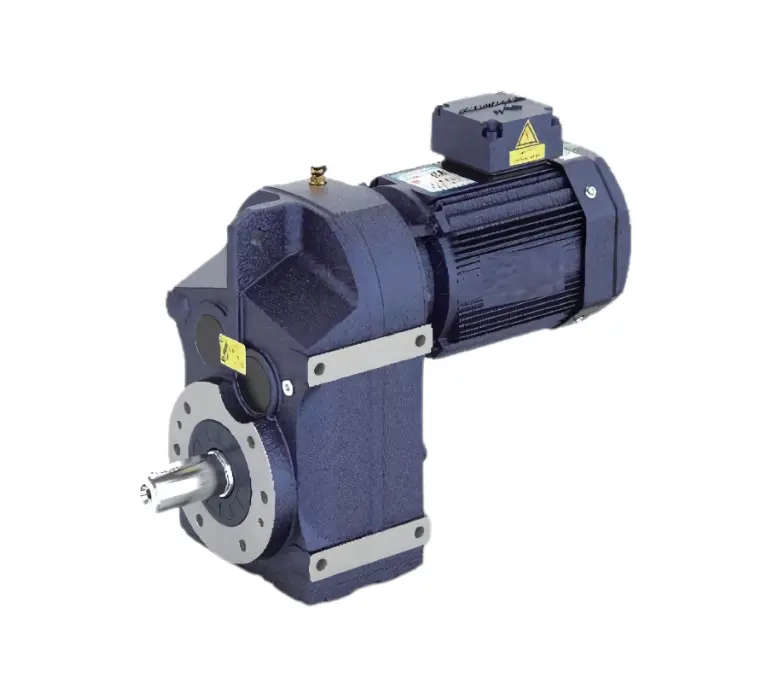 F series parallel shaft- helical gearmotor – ELMEQ