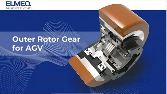 ELMEQ Outer rotor gear for AGV