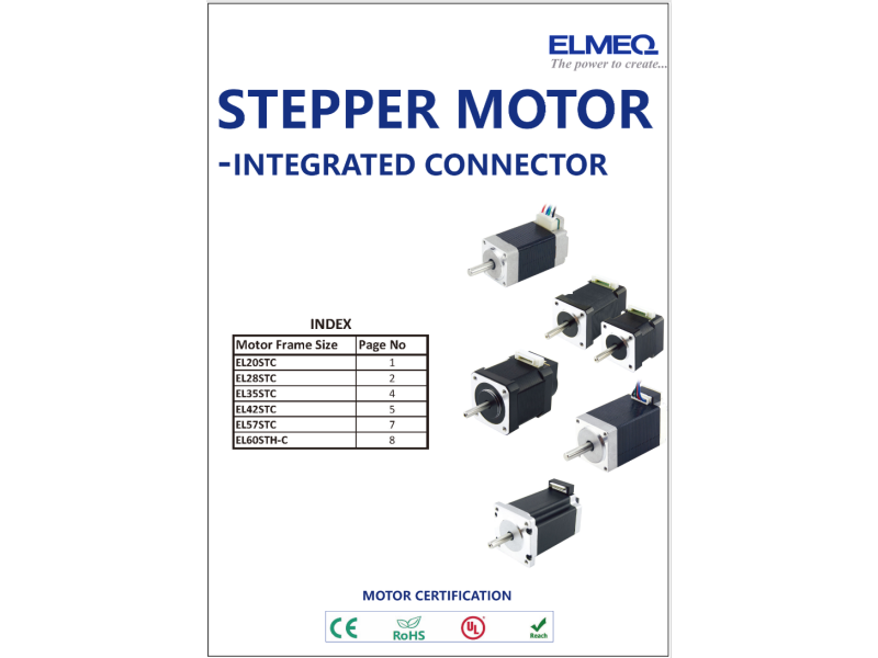Stepper motors- Integrated connector